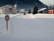 Uitstekend geprepareerde piste in Davos
