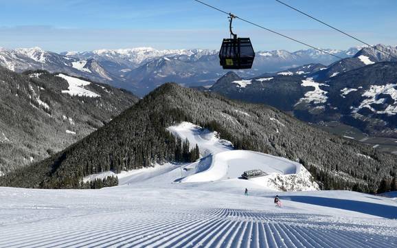 Hoogste dalstation in de Erste Ferienregion im Zillertal – skigebied Spieljoch – Fügen