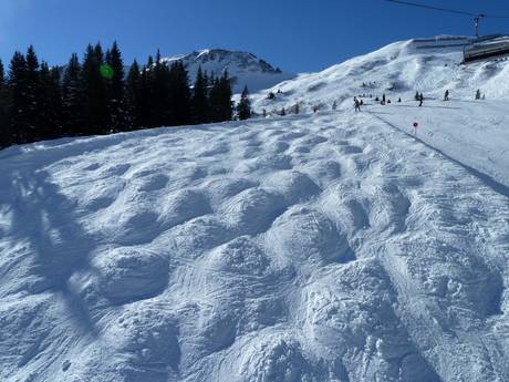Skigebieden voor gevorderden en off-piste skiërs Bregenzer Woud – Gevorderden, off-piste skiërs Damüls Mellau