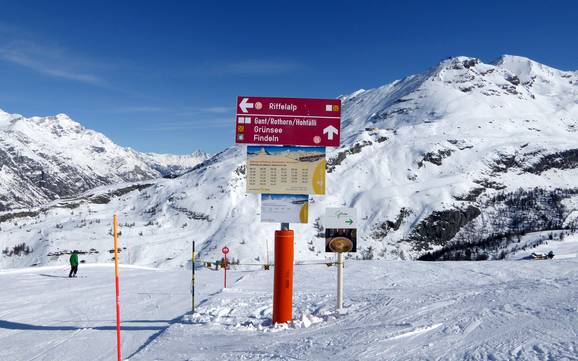 Monte Cervino (Matterhorn): oriëntatie in skigebieden – Oriëntatie Zermatt/Breuil-Cervinia/Valtournenche – Matterhorn