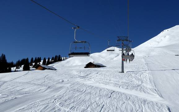 Gstaad: beste skiliften – Liften Rinderberg/Saanerslochgrat/Horneggli – Zweisimmen/Saanenmöser/Schönried/St. Stephan