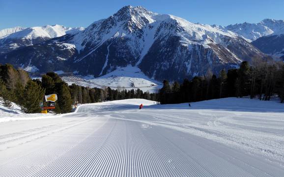 Beste skigebied aan de Reschenpass – Beoordeling Schöneben (Belpiano)/Haideralm (Malga San Valentino)