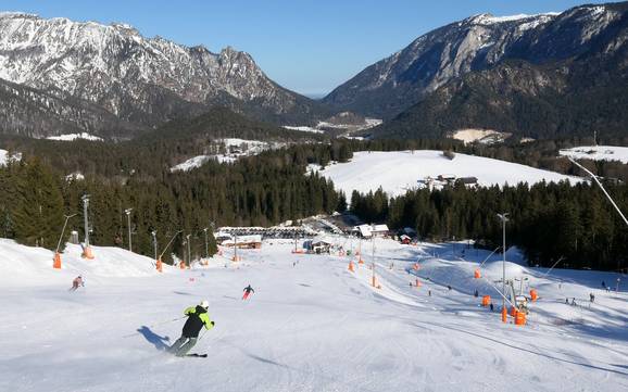 Grootste skigebied in het Berchtesgadener Land – skigebied Götschen – Bischofswiesen