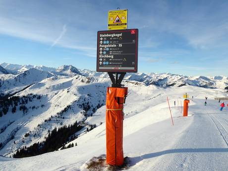 Pinzgau: oriëntatie in skigebieden – Oriëntatie KitzSki – Kitzbühel/Kirchberg