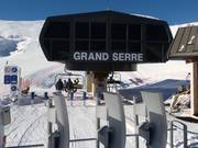 Grand Serre - 6-persoons hogesnelheidsstoeltjeslift (koppelbaar)