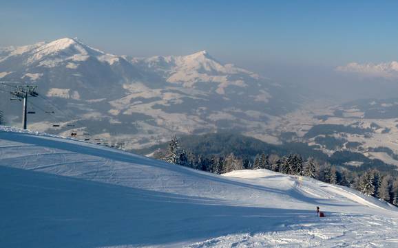 Hoogste dalstation in de vakantieregio Kitzbüheler Alpen – skigebied Buchensteinwand (Pillersee) – St. Ulrich am Pillersee/St. Jakob in Haus/Hochfilzen