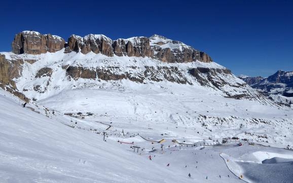 Grootste hoogteverschil in de provincie Belluno – skigebied Arabba/Marmolada
