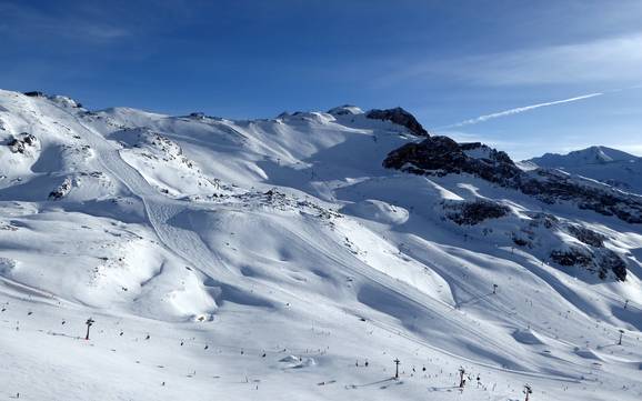 Grootste skigebied in het kanton Graubünden – skigebied Ischgl/Samnaun – Silvretta Arena