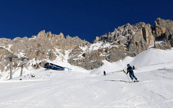 Beste skigebied in het Val di Fiemme (Fleimstal) – Beoordeling Latemar – Obereggen/Pampeago/Predazzo