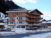 Naturhotel Tandler ligt op ongeveer 600 km van het skigebied