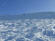 De skiroute op de Aberg is een uitdaging