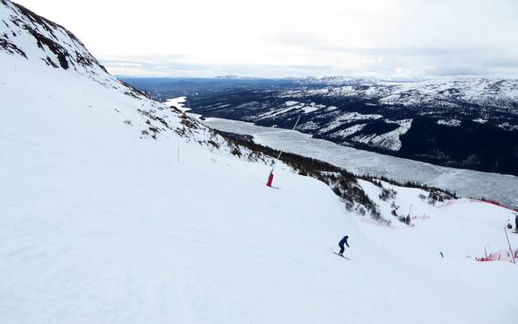 Grootste hoogteverschil in Zweden – skigebied Åre