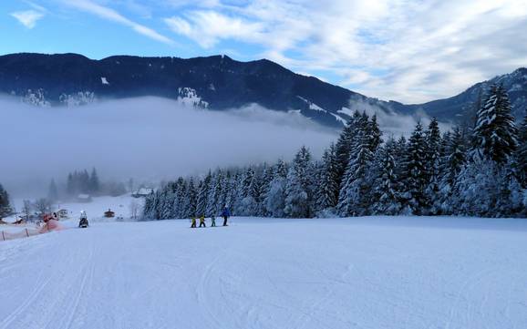 Skiën in de vakantieregio Ammergauer Alpen