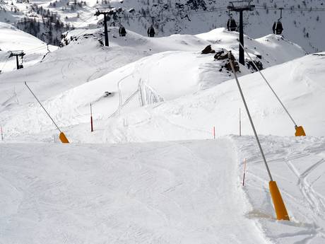 Sneeuwzekerheid Piemont – Sneeuwzekerheid Alagna Valsesia/Gressoney-La-Trinité/Champoluc/Frachey (Monterosa Ski)