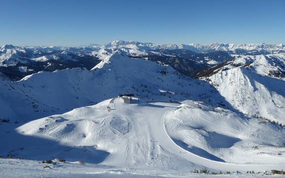 Hoogste dalstation in de Salzburger Sportwelt – skigebied Zauchensee/Flachauwinkl