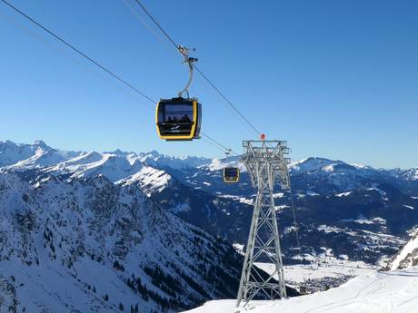 Oberallgäu: beoordelingen van skigebieden – Beoordeling Nebelhorn – Oberstdorf