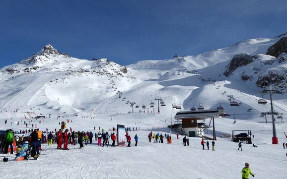 Beste skigebied in het Tiroler Oberland (regio) – Beoordeling Ischgl/Samnaun – Silvretta Arena