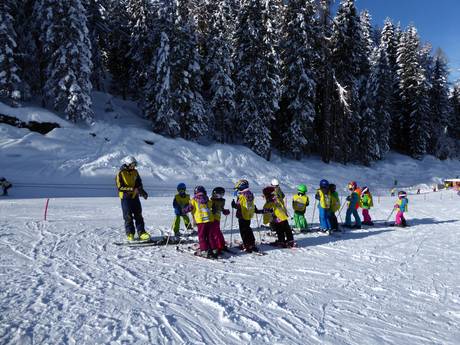 Kinderskiweide Hauser Kaibling van de Ski- en Snowboardschule Haus im Ennstal