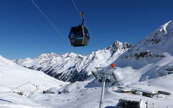Kaunertal: beste skiliften – Liften Kaunertaler Gletscher (Kaunertal-gletsjer)