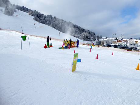 Mini-Kids oefenweide van de Ski- en Snowboardschule Haus im Ennstal