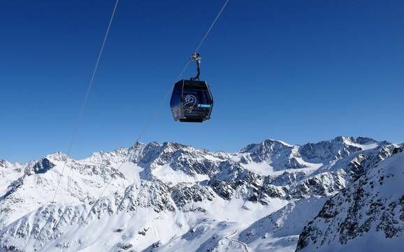 Beste skigebied in het Kaunertal – Beoordeling Kaunertaler Gletscher (Kaunertal-gletsjer)