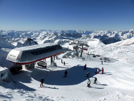 Mölltal: beste skiliften – Liften Mölltaler Gletscher (Mölltal-gletsjer)