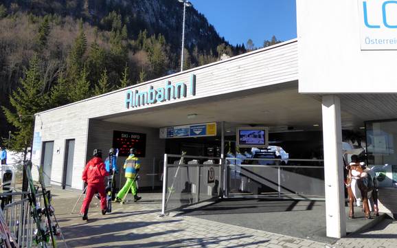 Salzburger Saalachtal: netheid van de skigebieden – Netheid Almenwelt Lofer