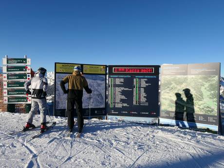 Gastein: oriëntatie in skigebieden – Oriëntatie Großarltal/Dorfgastein
