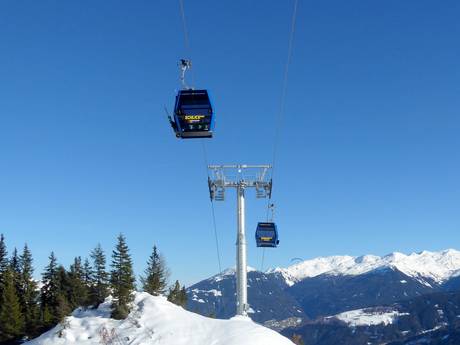 Stubai: beste skiliften – Liften Schlick 2000 – Fulpmes