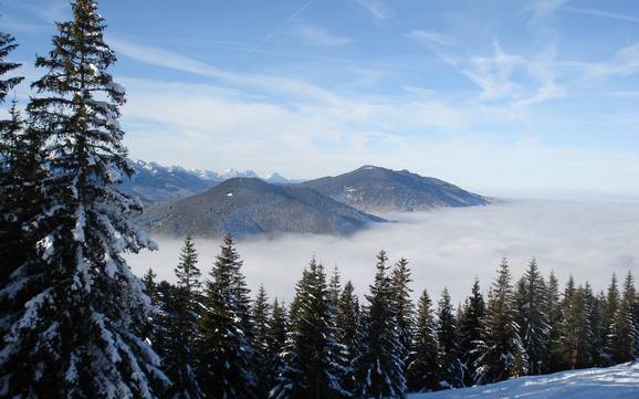 Hoogste dalstation in de vakantieregio Ammergauer Alpen – skigebied Hörnle – Bad Kohlgrub
