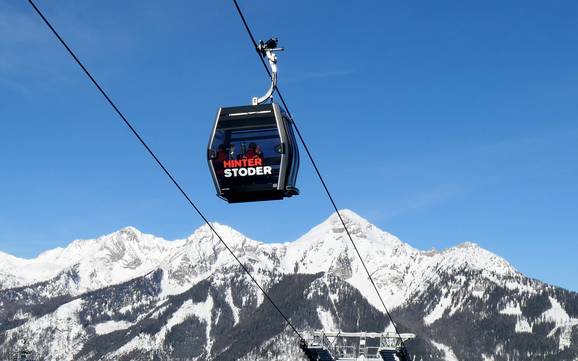 Beste skigebied in het district Kirchdorf an der Krems – Beoordeling Hinterstoder – Höss