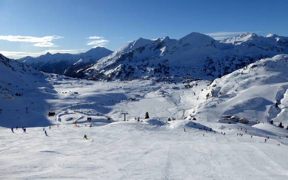 Obertauern: Grootte van de skigebieden – Grootte Obertauern