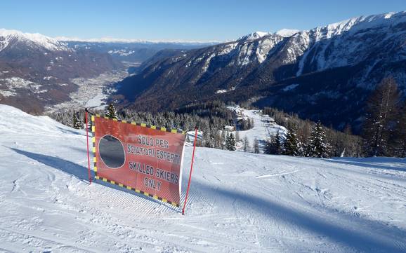 Skigebieden voor gevorderden en off-piste skiërs Madonna di Campiglio/Pinzolo/Val Rendena – Gevorderden, off-piste skiërs Madonna di Campiglio/Pinzolo/Folgàrida/Marilleva