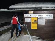 Skilift Schorrberg - Sleeplift met T-beugel/Ankerlift
