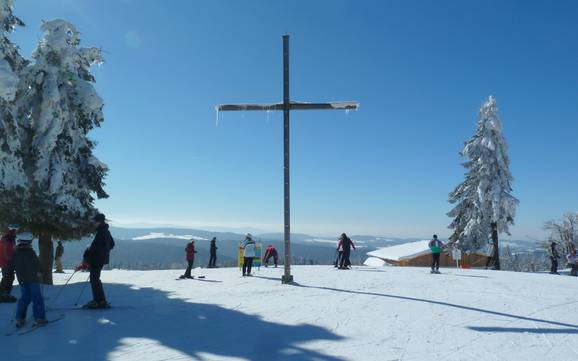 Grootste hoogteverschil in Almberg-Haidel-Dreisessel – skigebied Mitterdorf (Almberg) – Mitterfirmiansreut