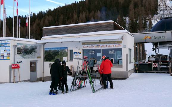 Passeiertal: netheid van de skigebieden – Netheid Pfelders (Moos in Passeier)