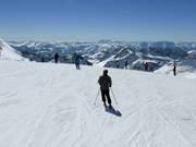 Begin op het hoogste punt van het skigebied op meer dan 3.000 m