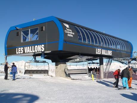 noordelijke Franse Alpen: beste skiliften – Liften Serre Chevalier – Briançon/Chantemerle/Villeneuve-la-Salle/Le Monêtier-les-Bains