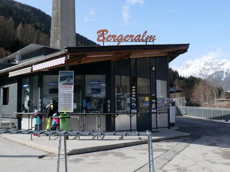 Stubaier Alpen: netheid van de skigebieden – Netheid Bergeralm – Steinach am Brenner