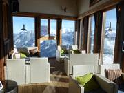 Lounge in de skihut Hochsitz
