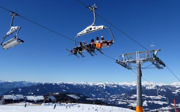regio Villach: beste skiliften – Liften Gerlitzen