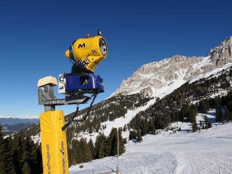 Sneeuwzekerheid Trentino – Sneeuwzekerheid Latemar – Obereggen/Pampeago/Predazzo