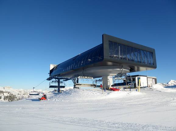 Lac Noir-Chaux Ronde - 8-persoons hogesnelheidsstoeltjeslift (koppelbaar)