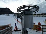 Skilift Lärchenhof - Sleeplift met T-beugel/Ankerlift