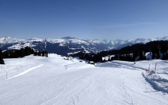 Grootste hoogteverschil in de Prättigau – skigebied Grüsch Danusa