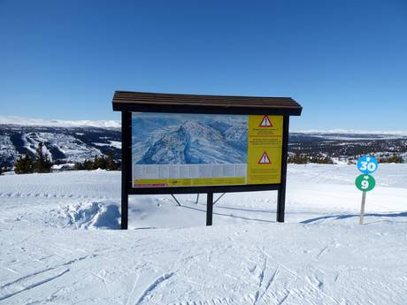 Oppland: oriëntatie in skigebieden – Oriëntatie Kvitfjell