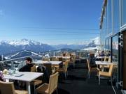 Terras van Café Segafredo