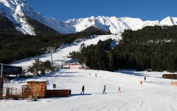 Skigebieden voor beginners in de vakantieregio Imst – Beginners Hoch-Imst – Imst