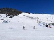 Oefenpiste in Livigno