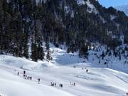 Skischool bij de Gampenlift